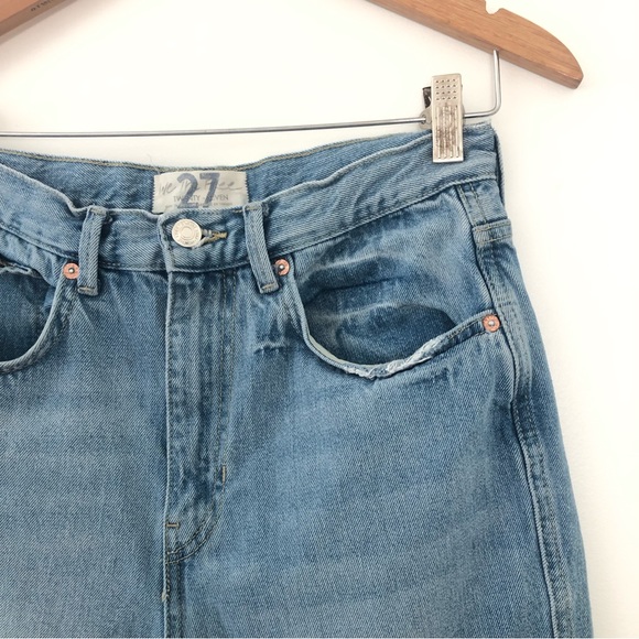 Free People - We The Free Distressed High Waist tapered skinny Jeans | 27 - Picture 5 of 16